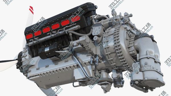 images/goods_img/20210312/V12 Piston Aero Engine 3D model/5.jpg